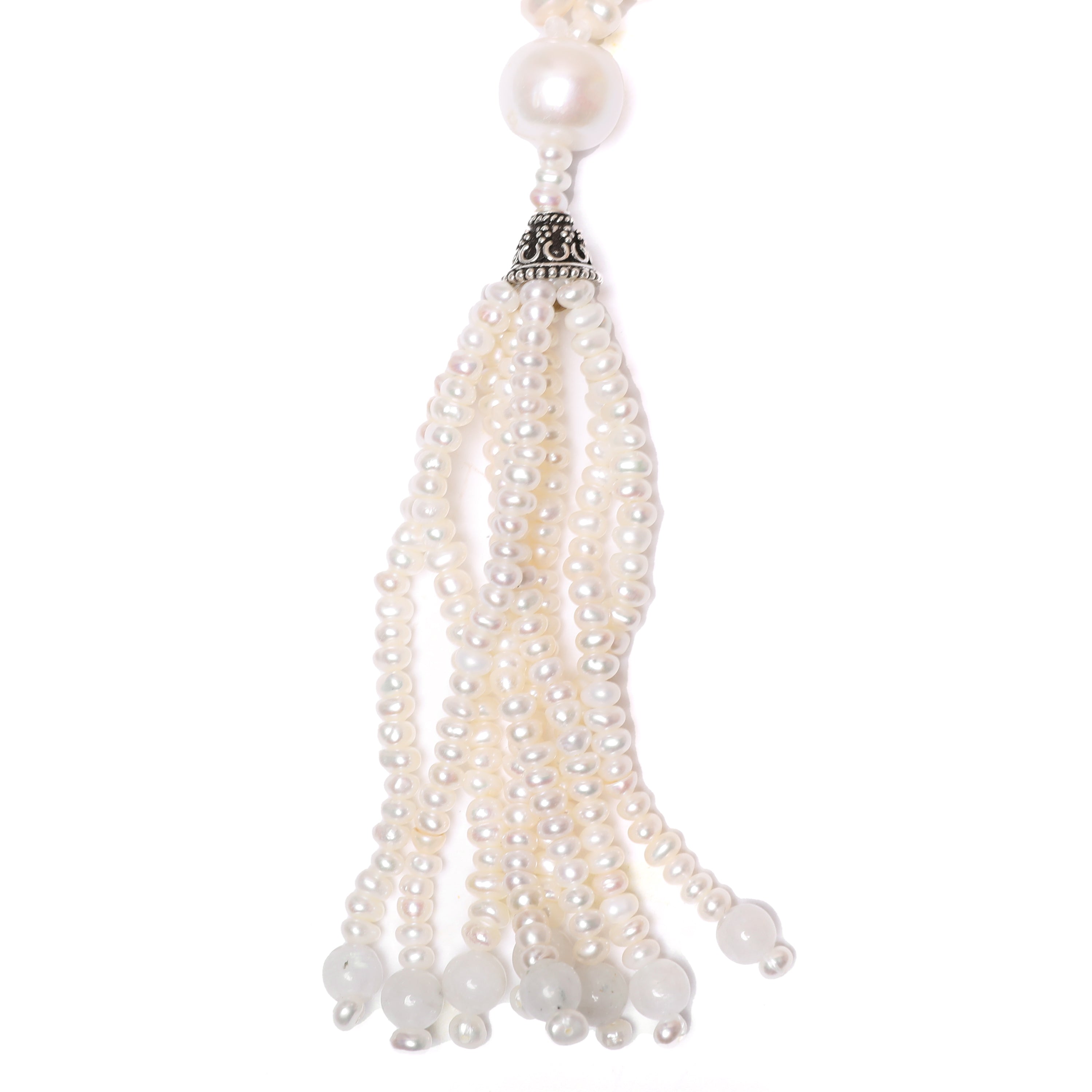 Baroque Pearl Mala Necklace
