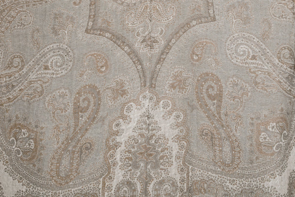 Brunellino Paisley Boiled Wool Kimono Coat