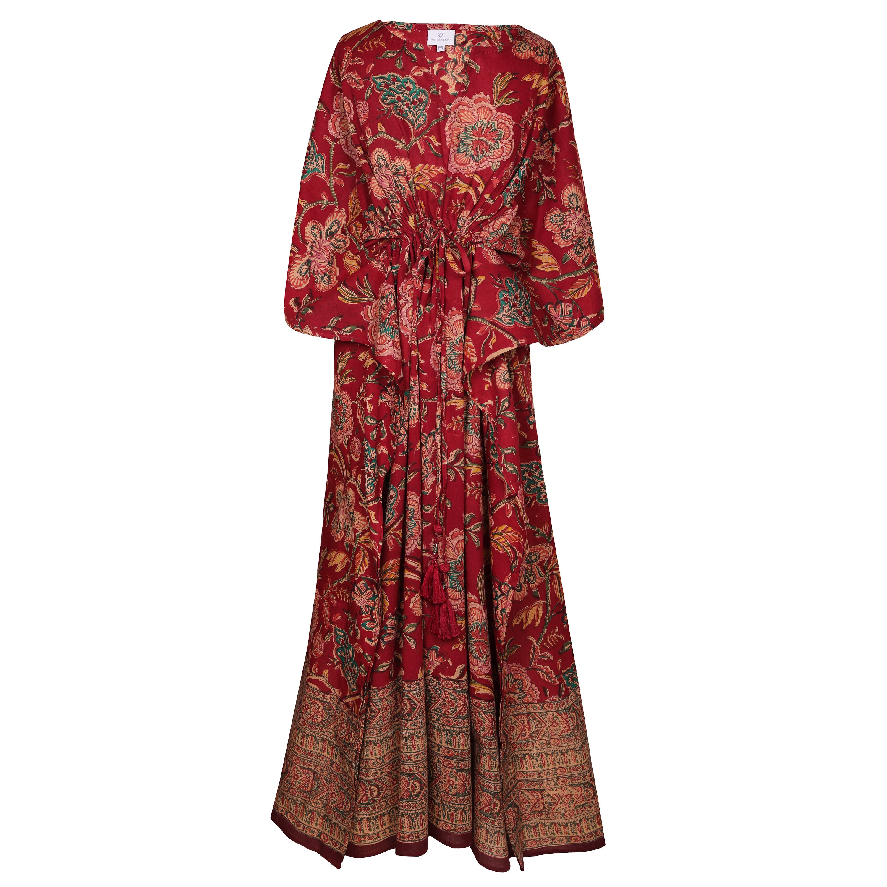 Catania Floral Maxi Kaftan Dress
