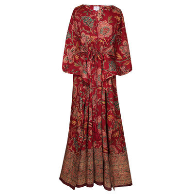 Catania Floral Maxi Kaftan Dress