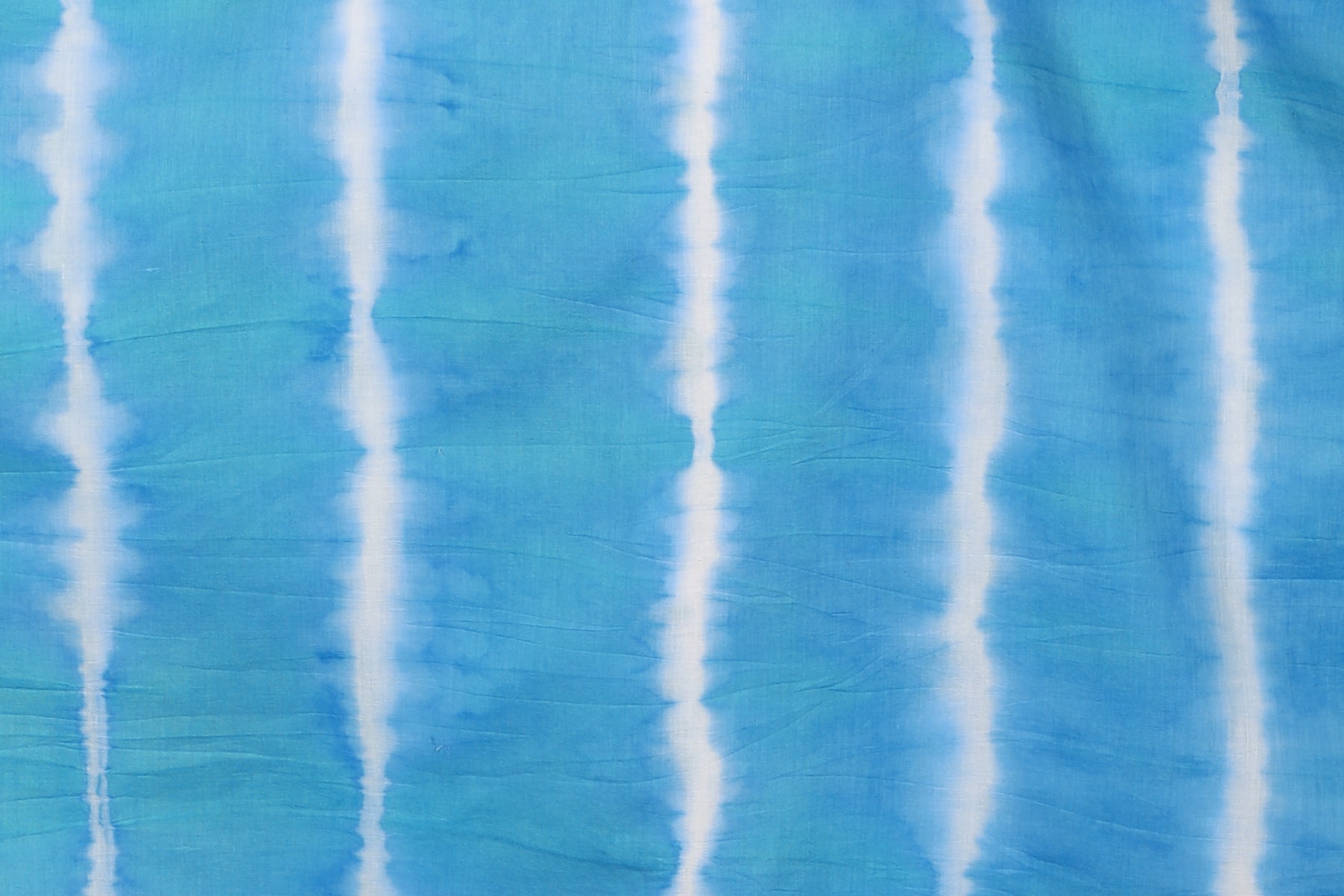 Corsica Teal Tie-Dye Shibori Maxi Kaftan Dress