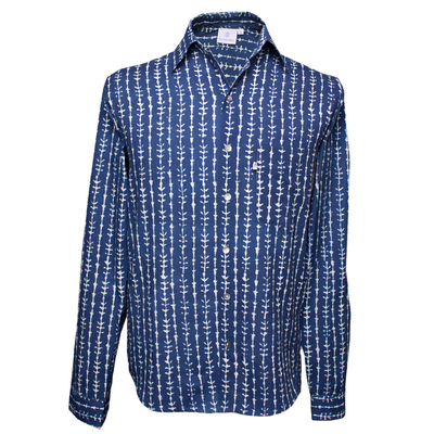 Denzil Men's Button Up Shirt Long Sleeves