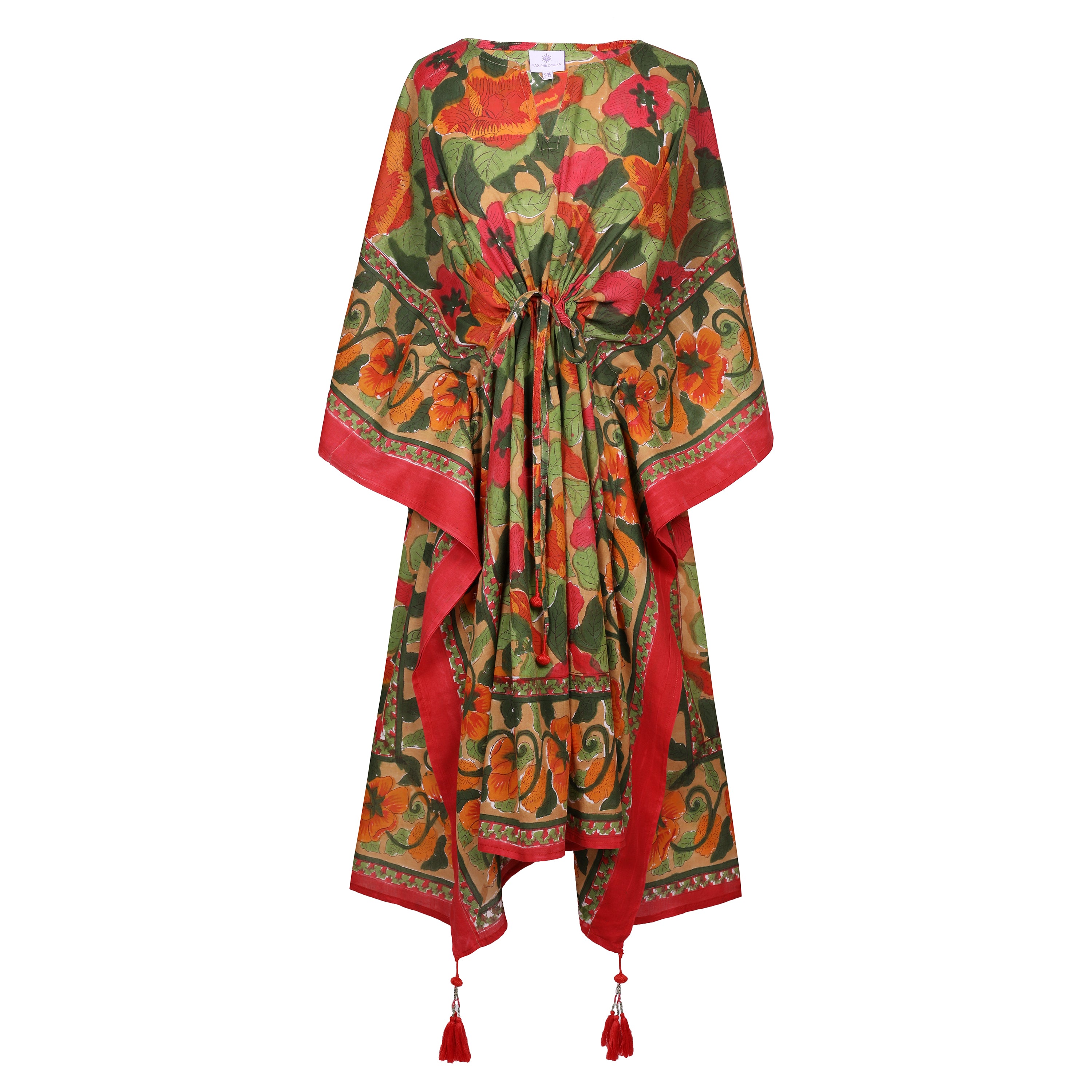 Frida Floral Midi Kaftan