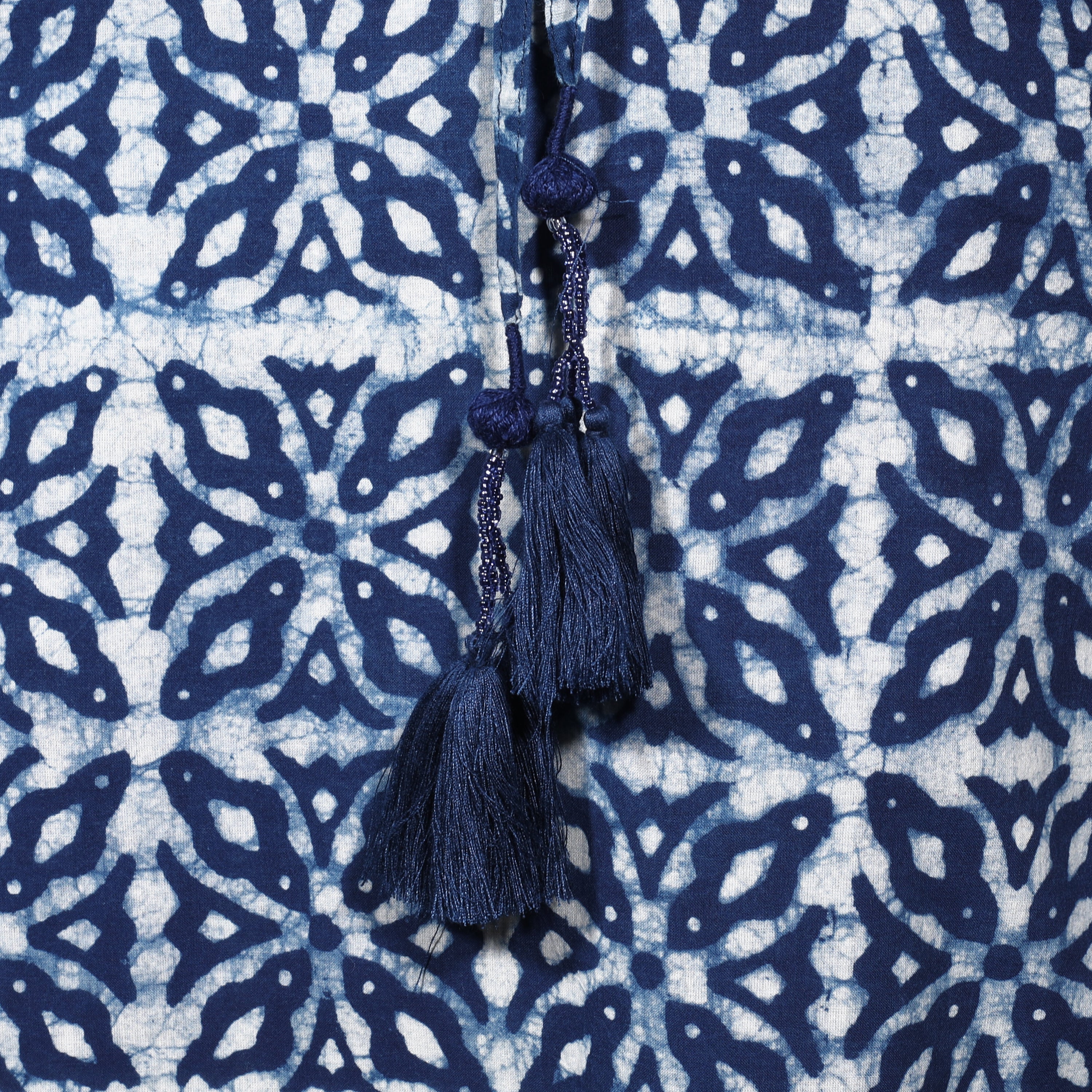 King Kuta Indigo Maxi Kaftan
