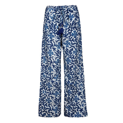 Isadora Floral Cotton Lounge Pants