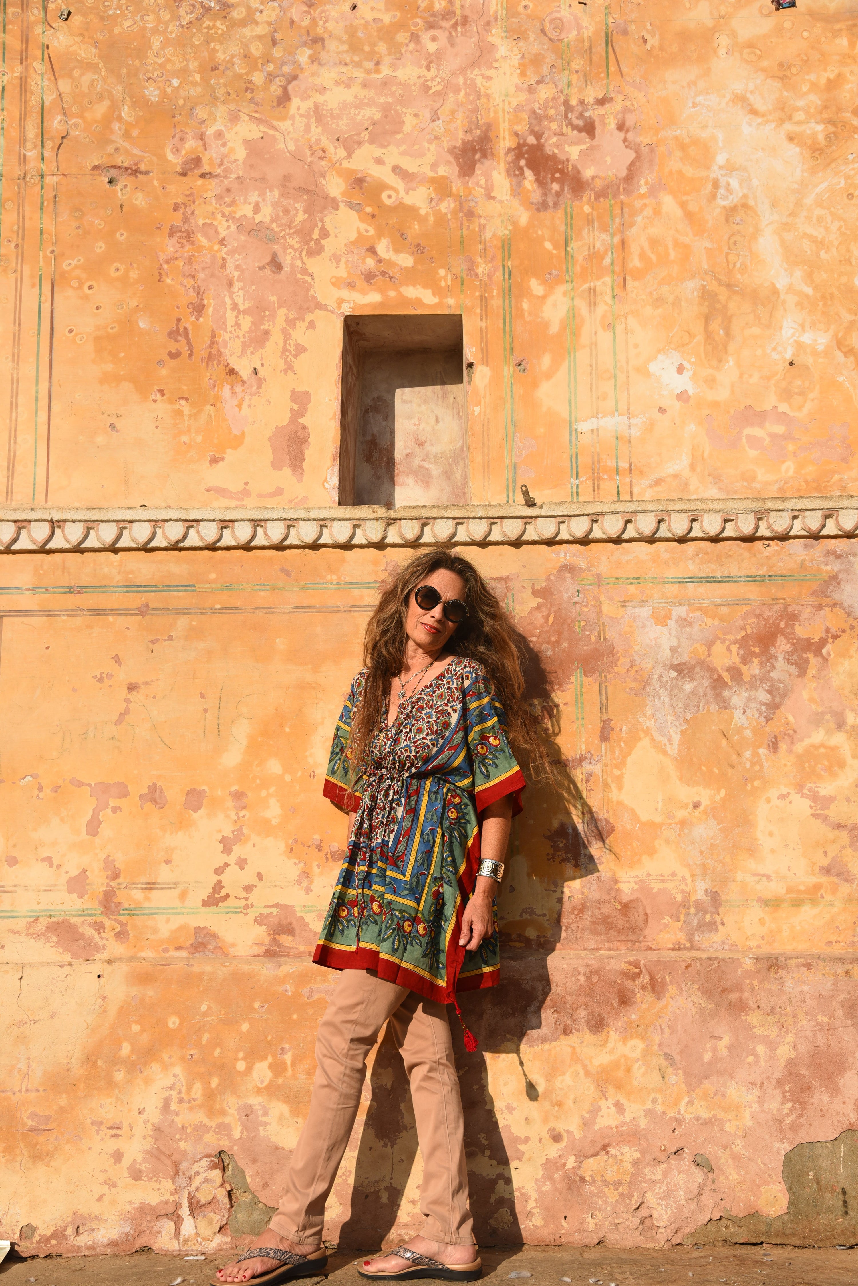 Paradise Short Cotton Kaftan