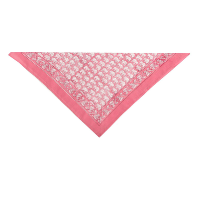 Pink Elephant Scarf