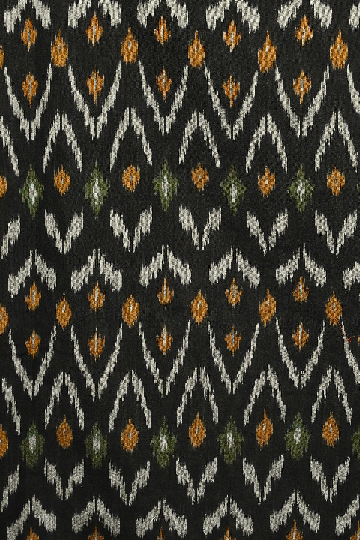 Samarkand Cotton Ikat Maxi Kaftan Dress