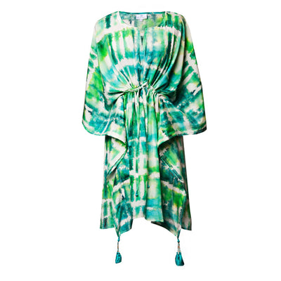 Italian Silk Serenity Short Kaftan