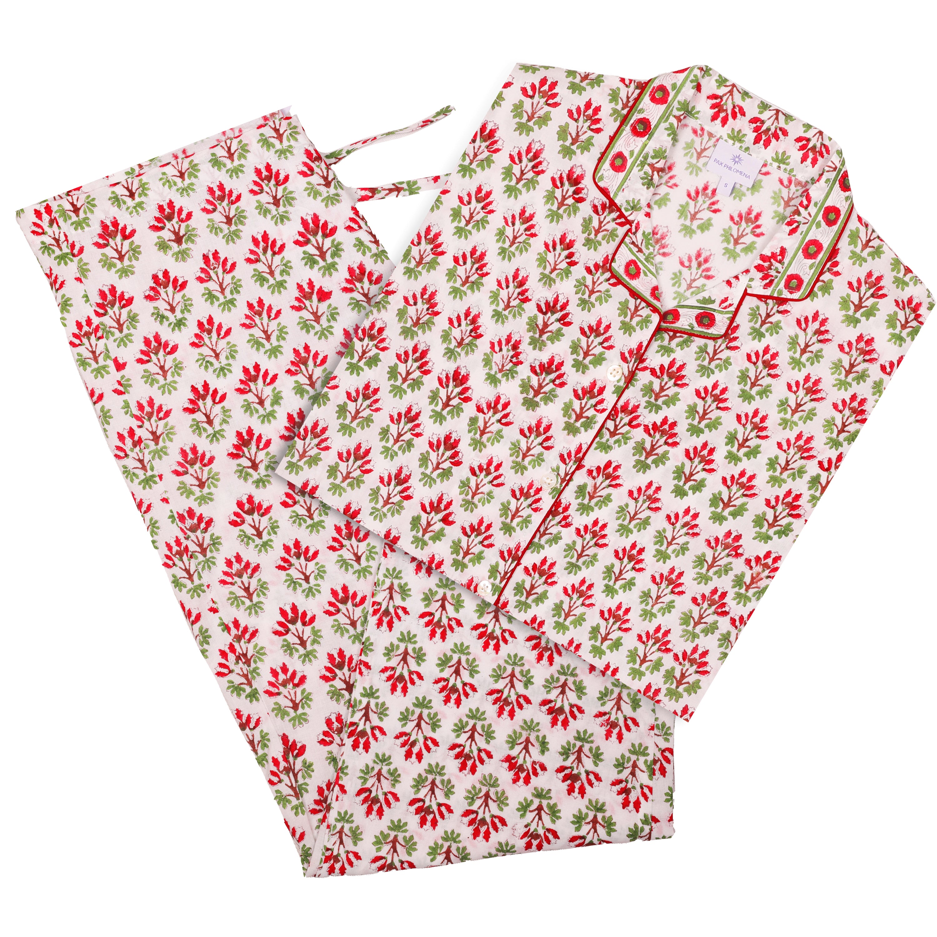 Teresa Cotton Pajama Long Sleeves Store Credit Only