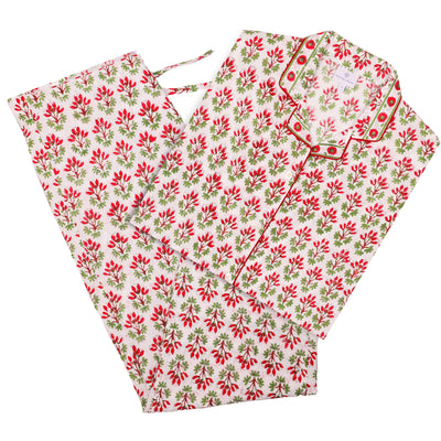 Teresa Cotton Pajama Long Sleeves Store Credit Only