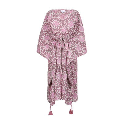 Isadora Rosa Midi Kaftan Dress Limited Edition