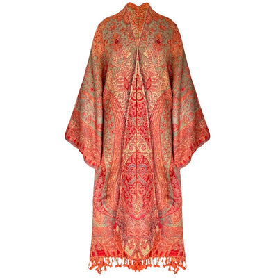 Pilani Orange Kimono Coat ONE OF A KIND