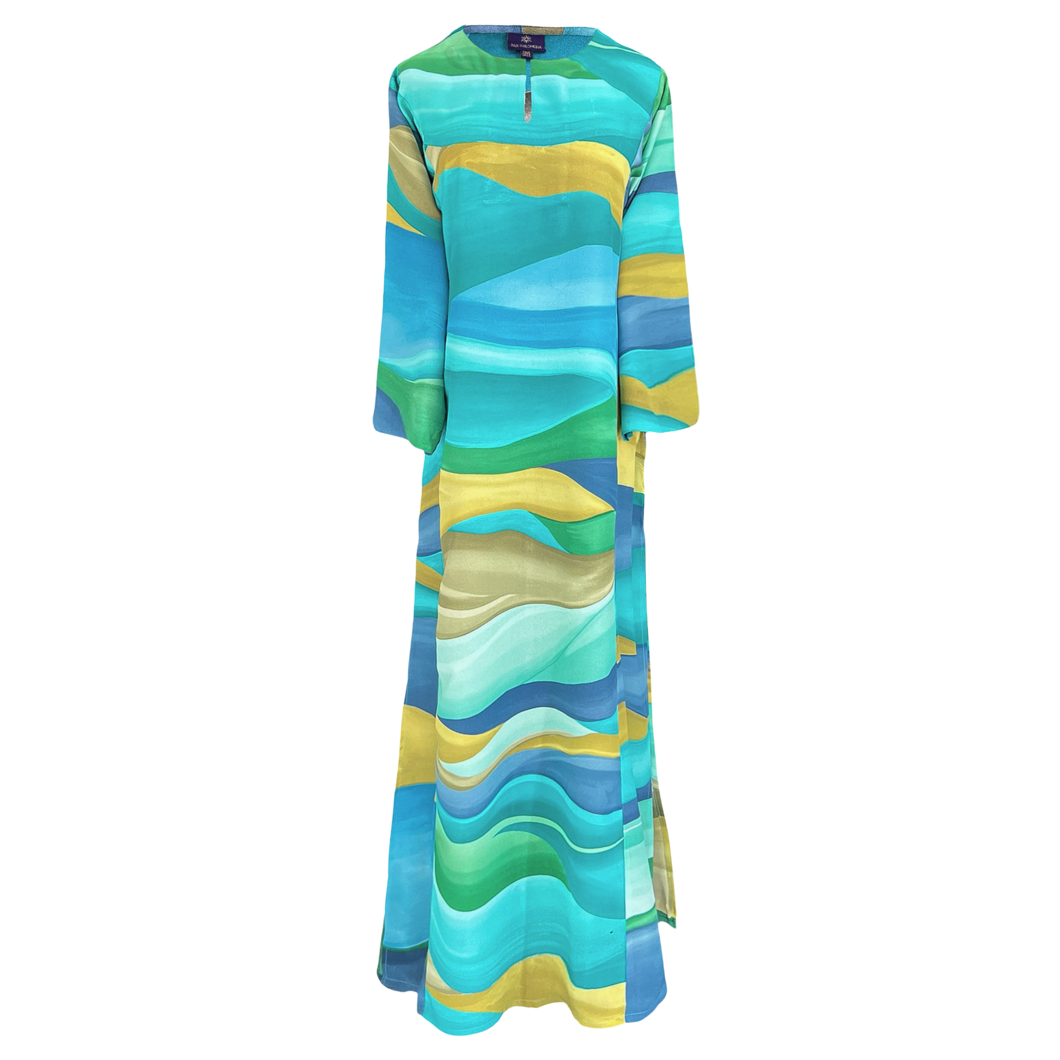 Georgia Italian Silk Tunic Dress