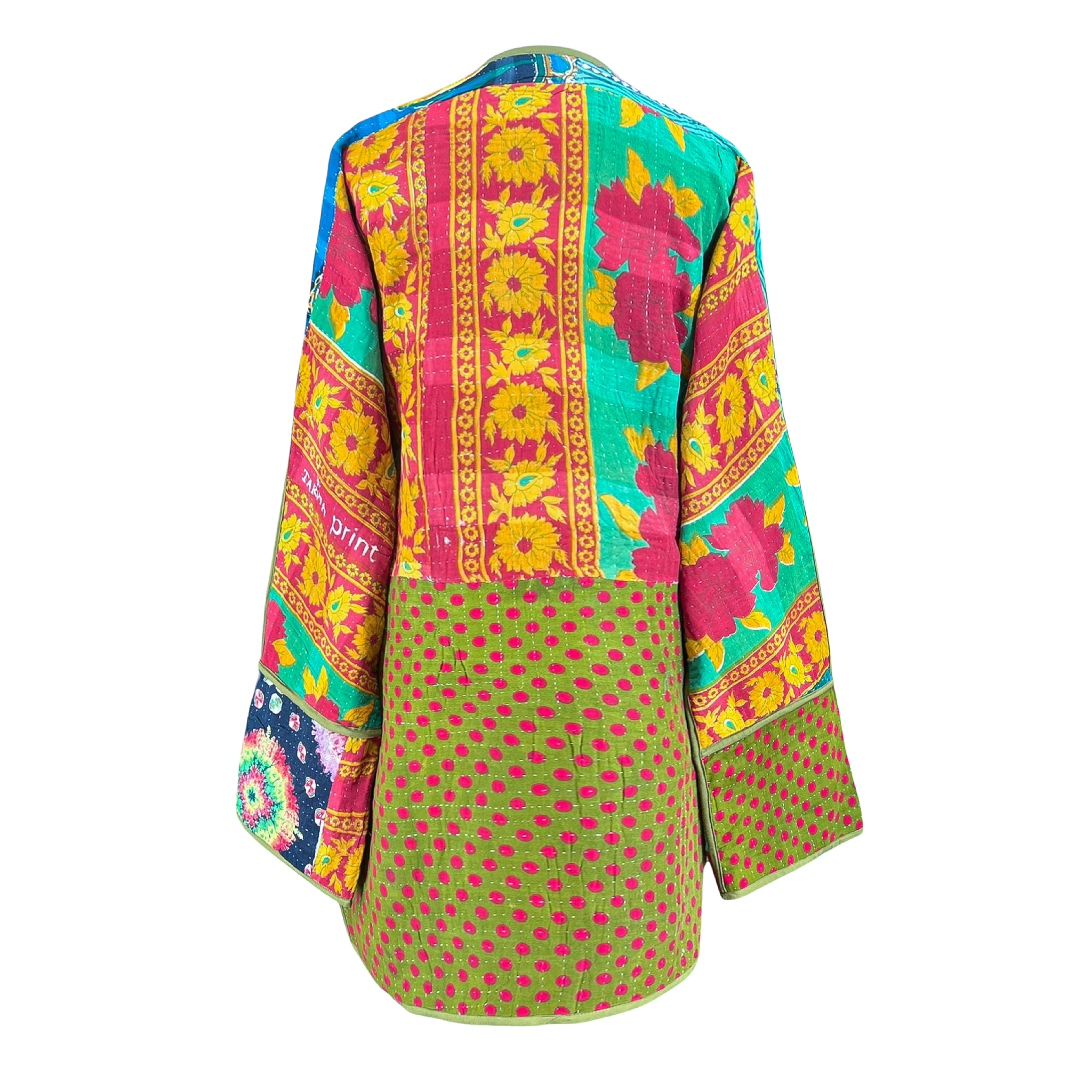 Durgapur Kantha Coat One of a Kind