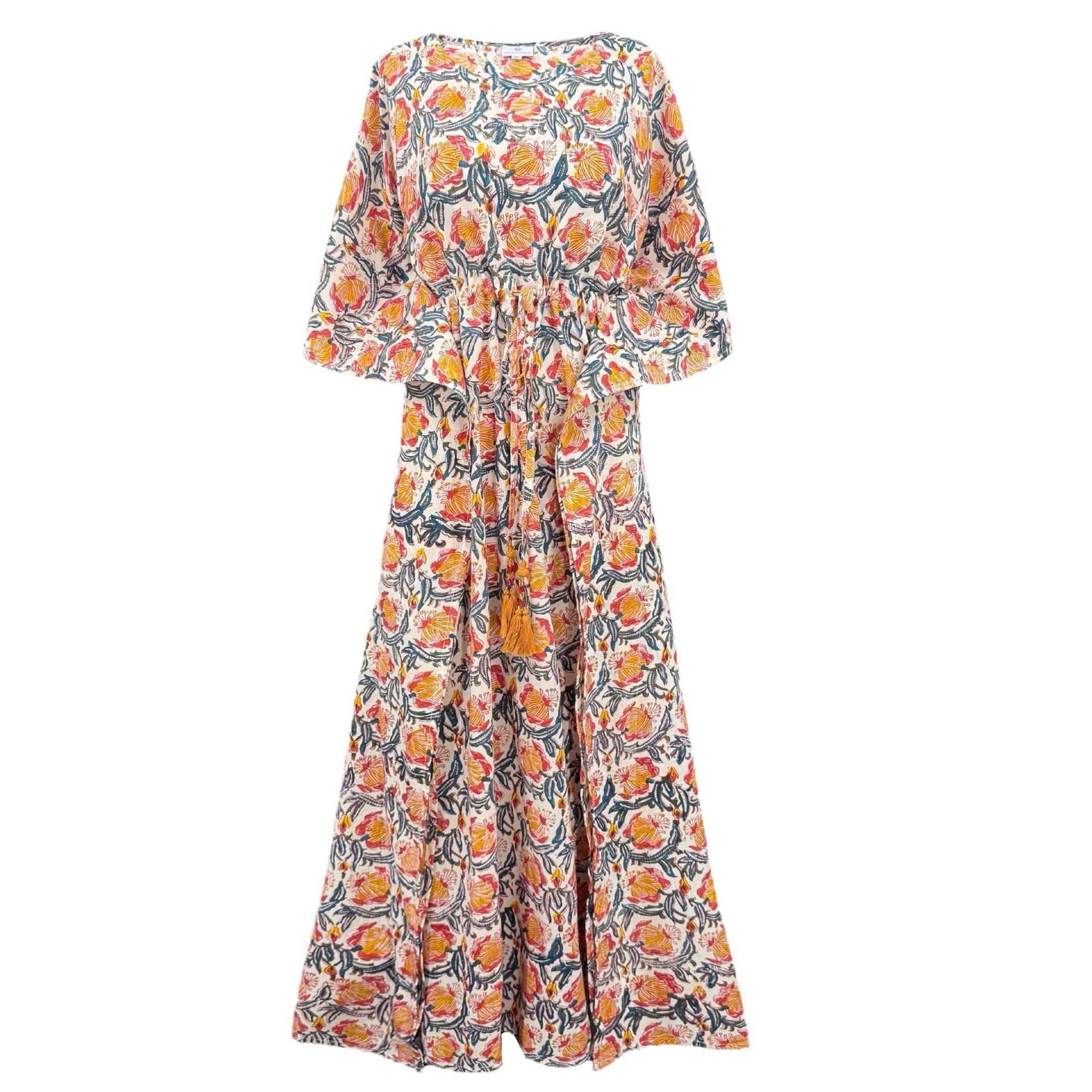 Angelina Floral Maxi Kaftan Dress