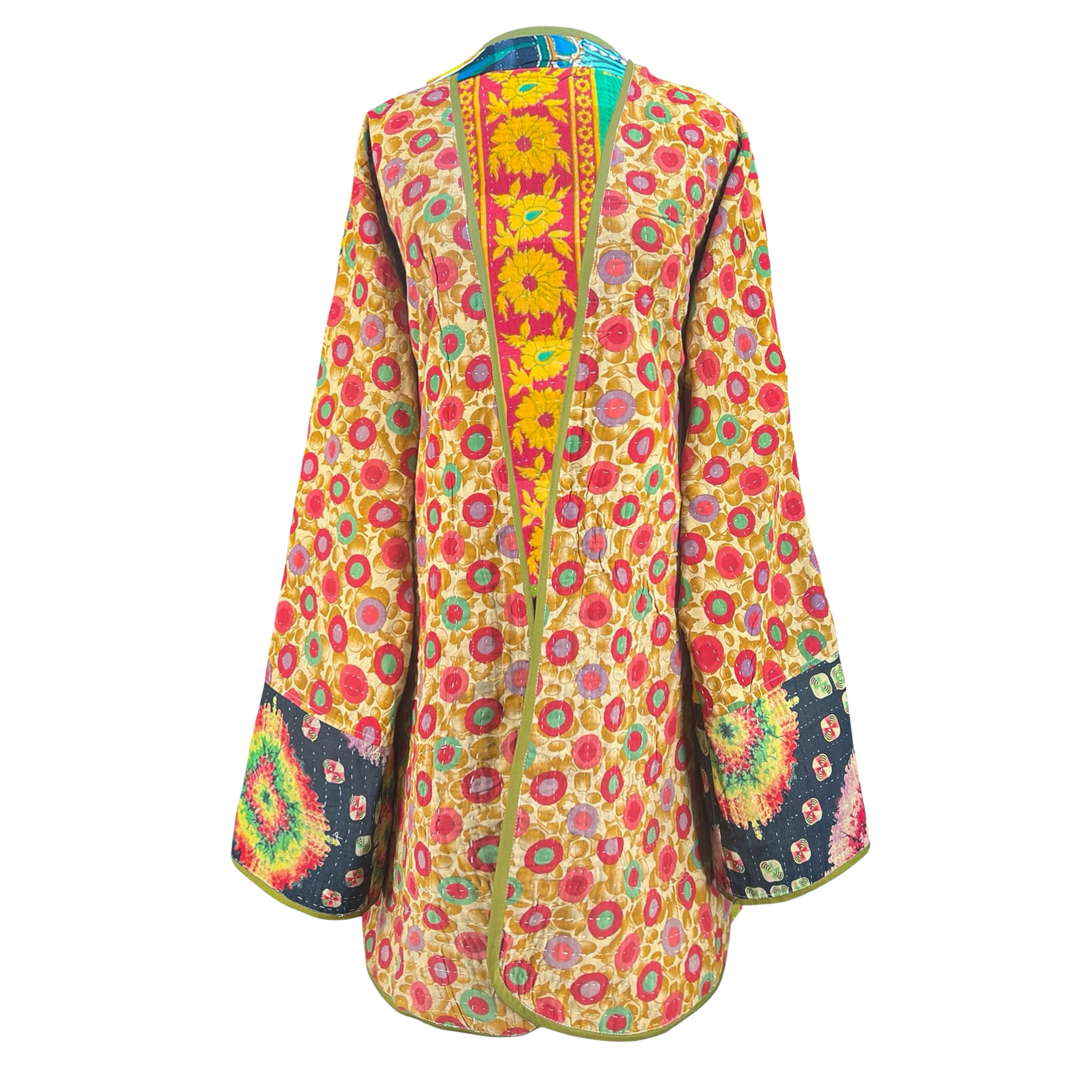 Durgapur Kantha Coat One of a Kind
