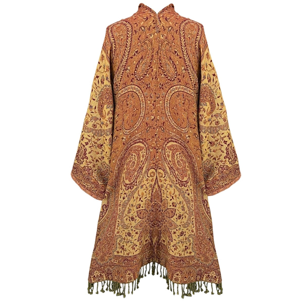 Autumn Spice Paisley Kimono Coat One of a Kind