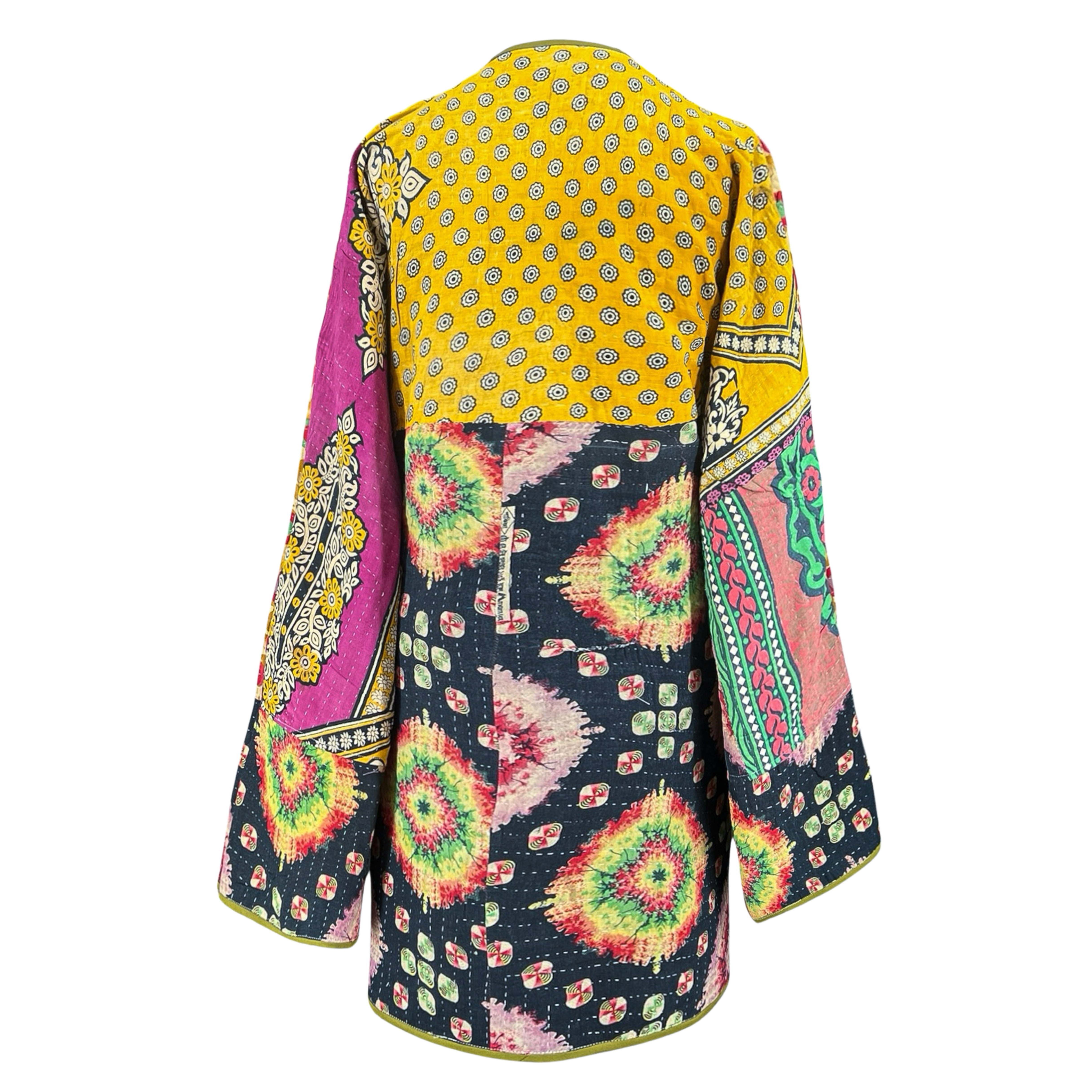 Durgapur Kantha Coat One of a Kind