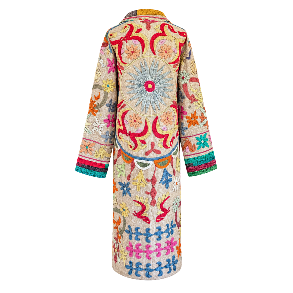 Anjika Embroidered Cotton Coat One of a Kind