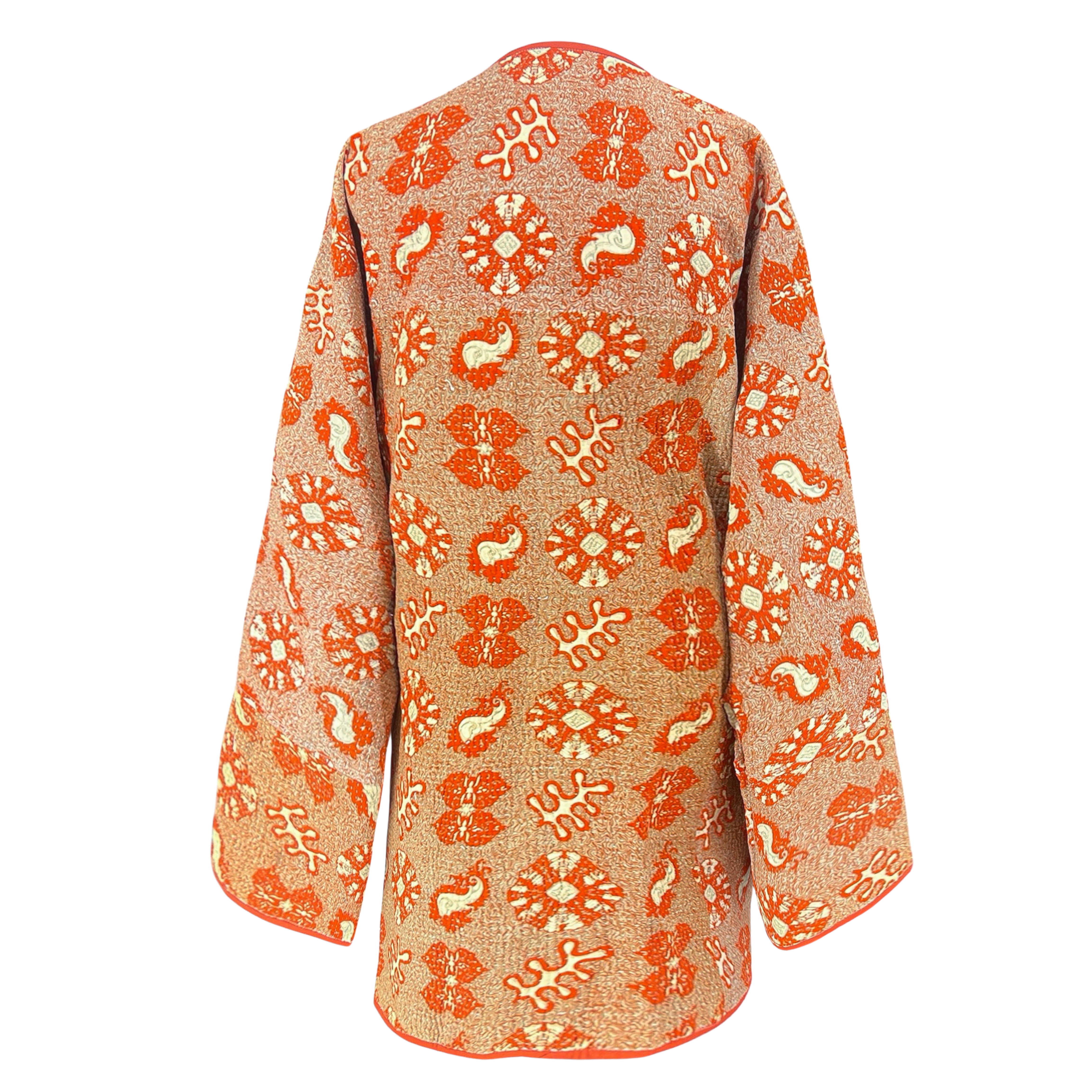 Khulna Floral Kantha Coat One of a Kind