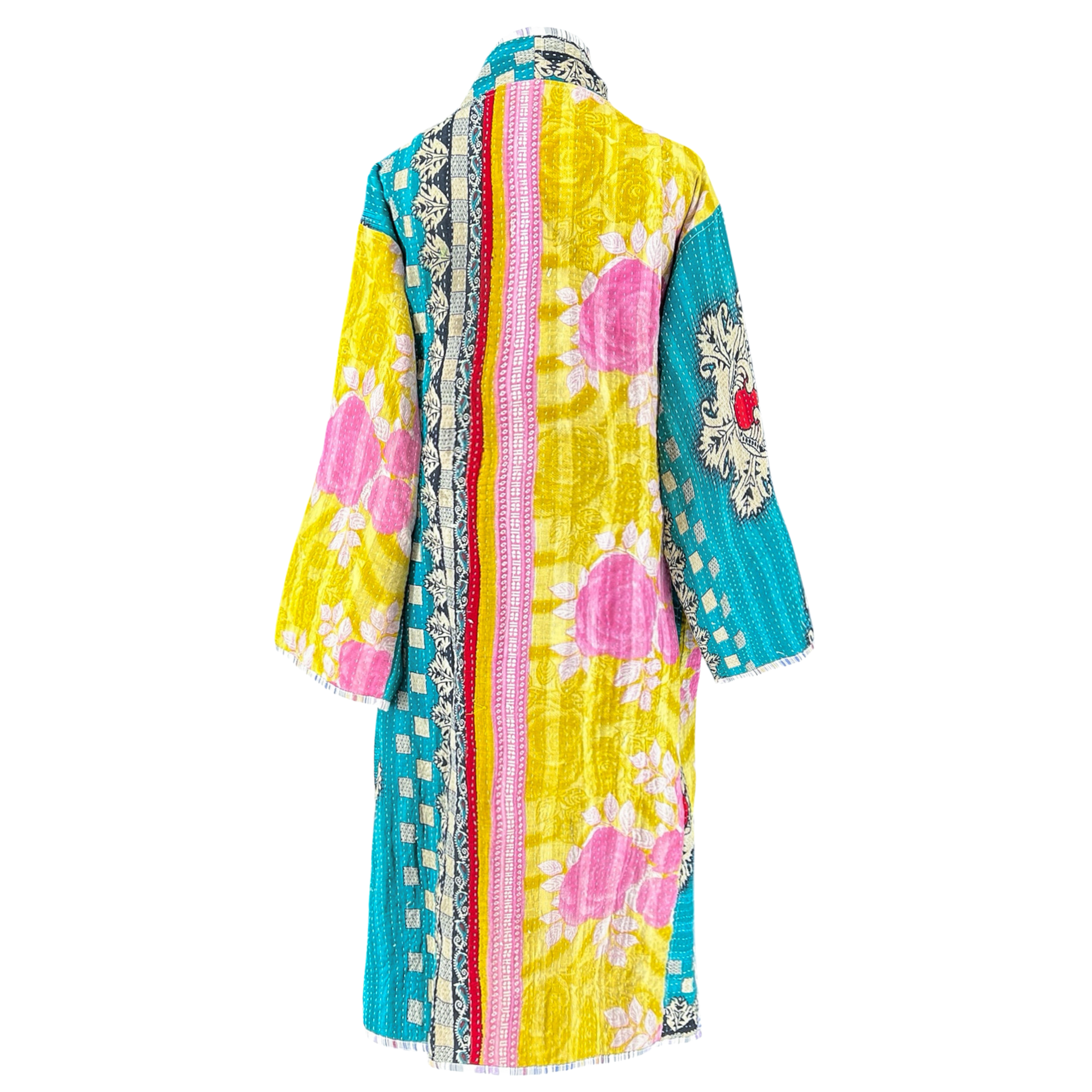 Kizhunna Cotton Kantha Coat One of a Kind