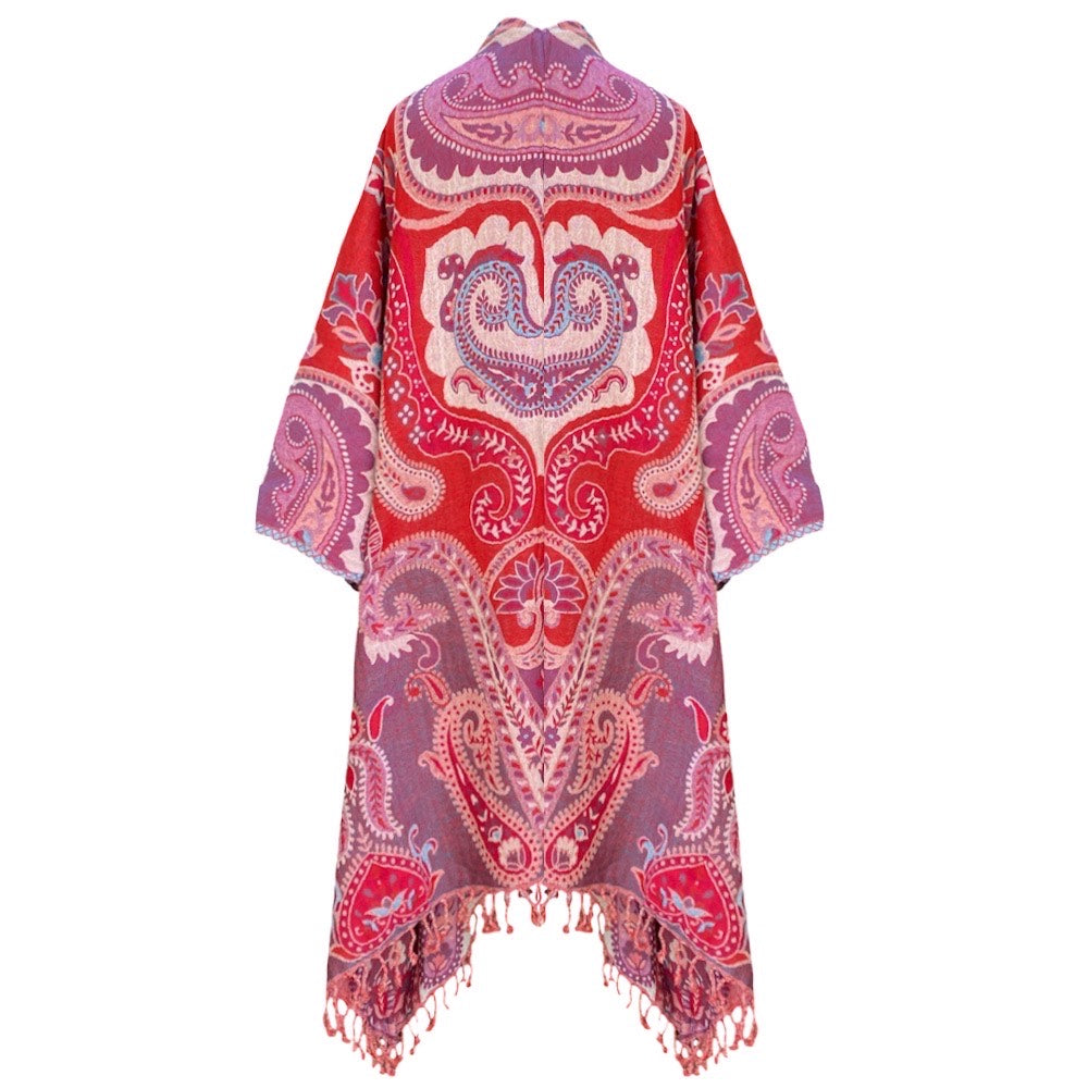 Dugadda Pink Kimono Coat ONE OF A KIND