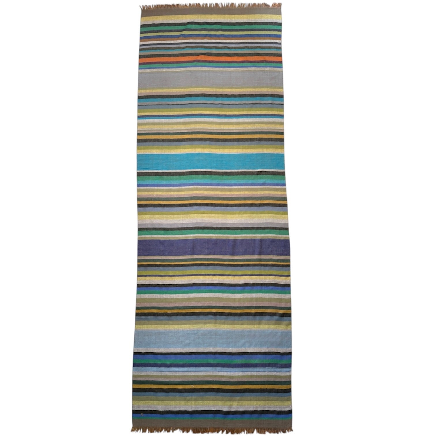 Sundarban Stripe Kashmiri Pashmina Shawl One of a Kind