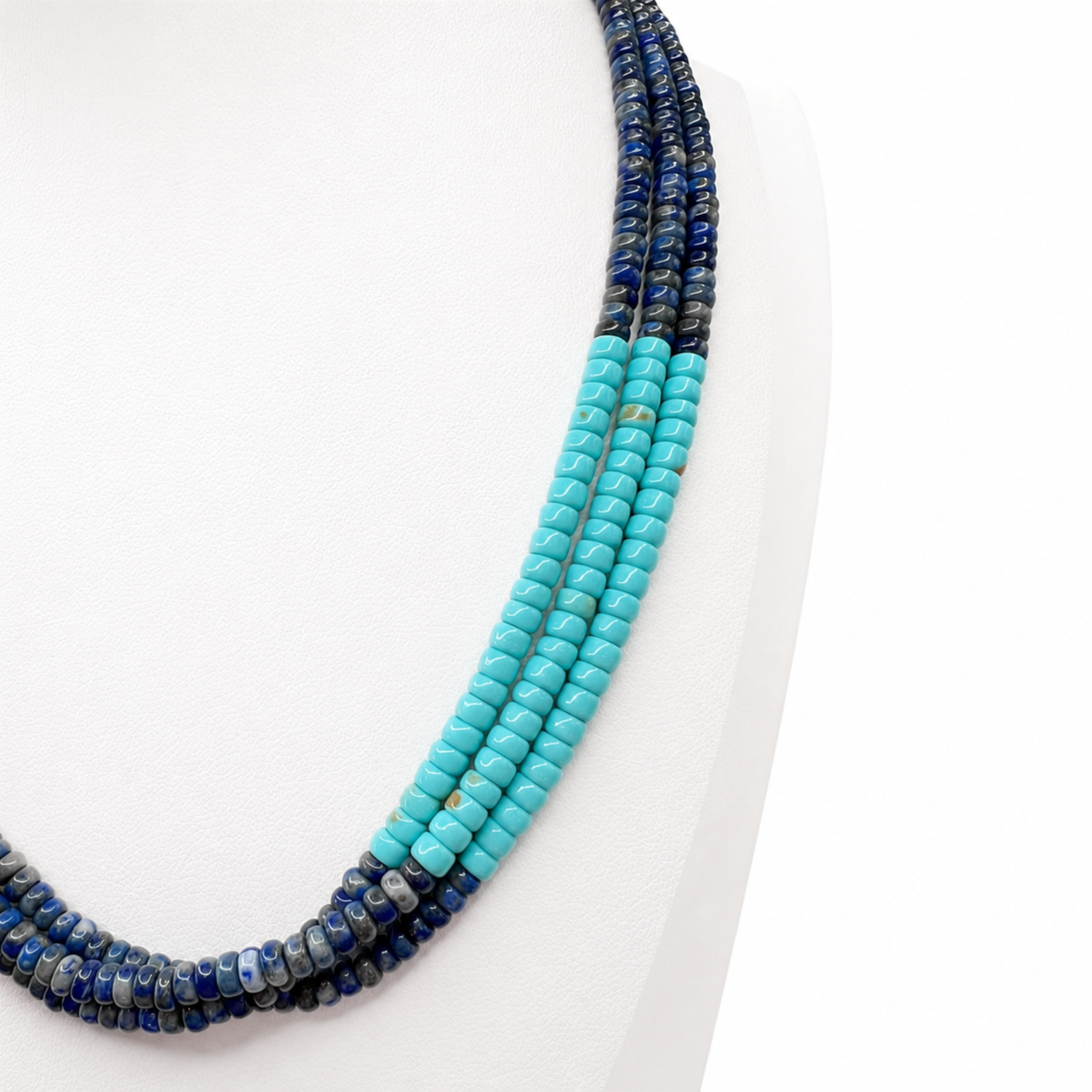 Turquoise and Lapis Necklace Santo Domingo