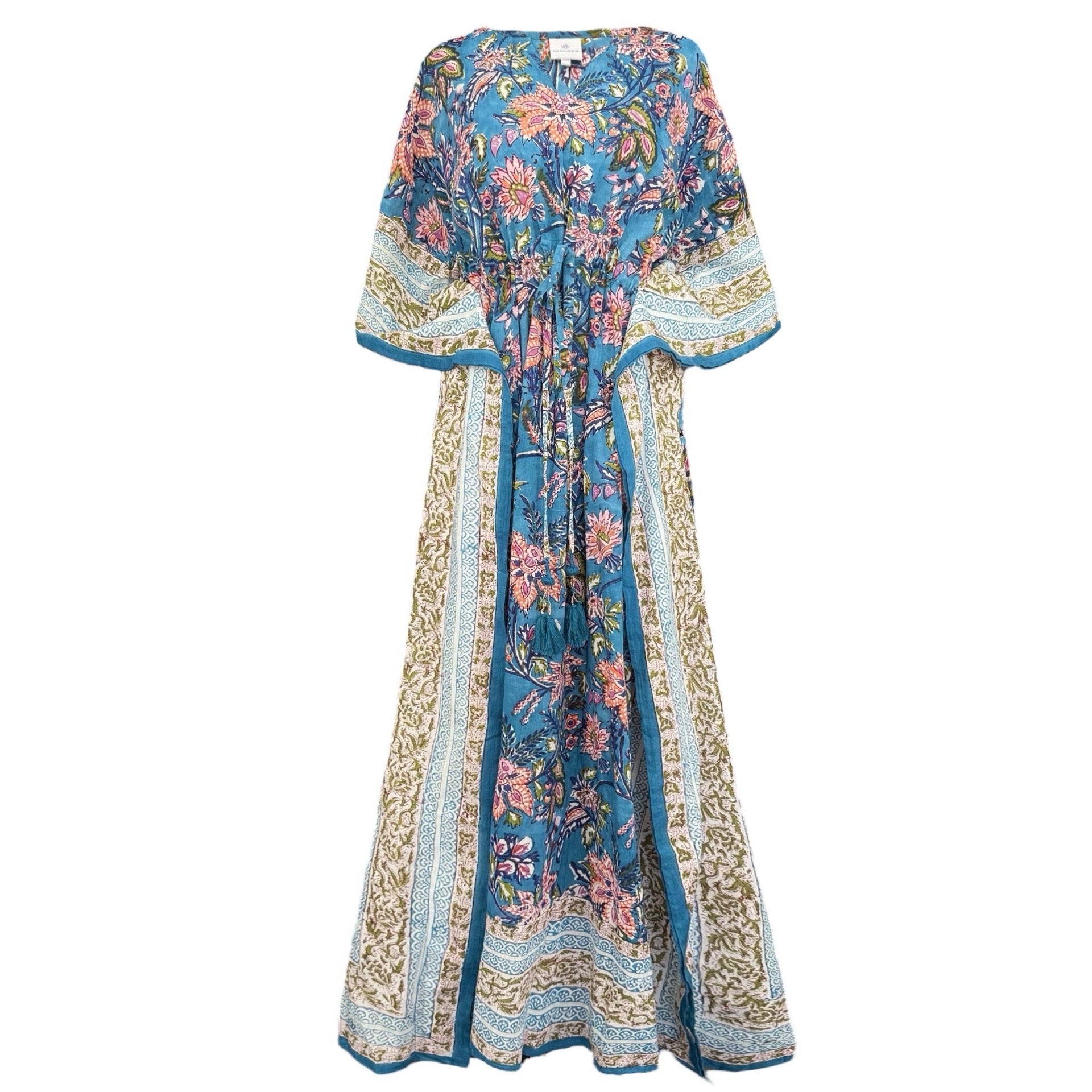 Moorea Floral Maxi Kaftan Dress