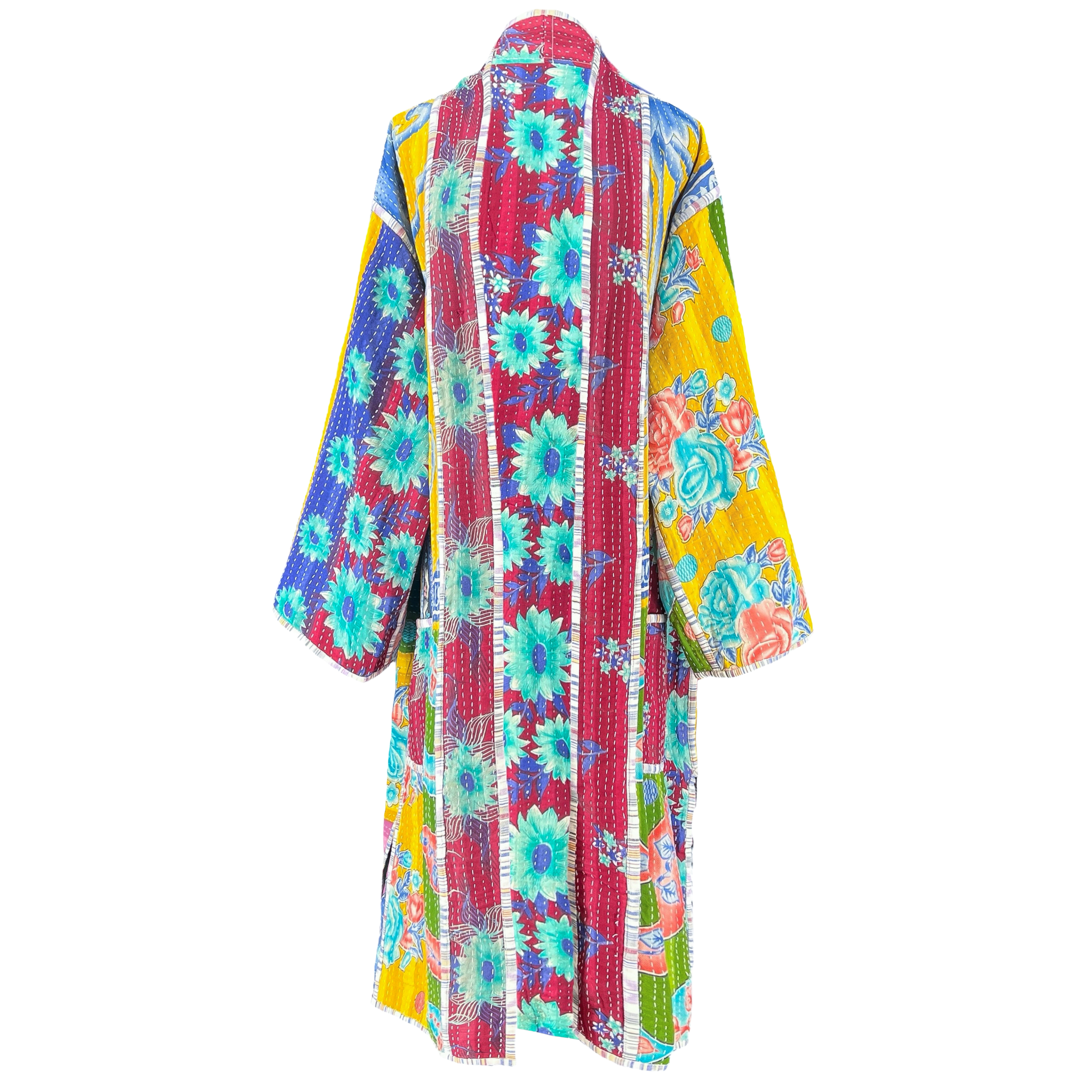 Hemlata Kantha Coat One of a Kind