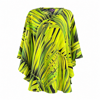 Jungle Love Italian Silk Poncho