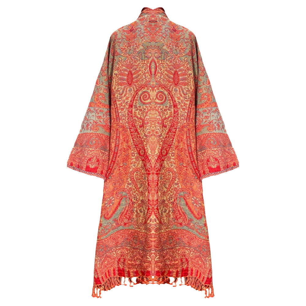 Pilani Orange Kimono Coat ONE OF A KIND