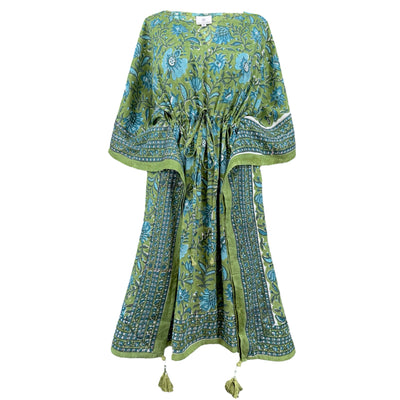 Trelawny Floral Midi Kaftan Dress