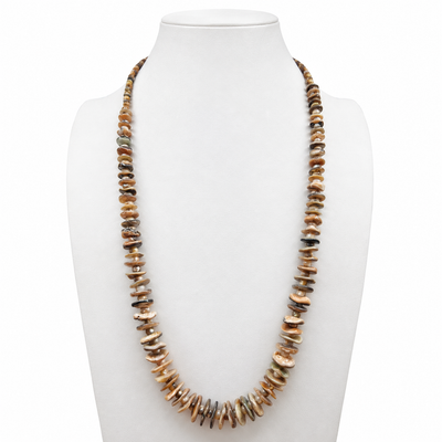 Abalone Shell Graduated Necklace Santo Domingo