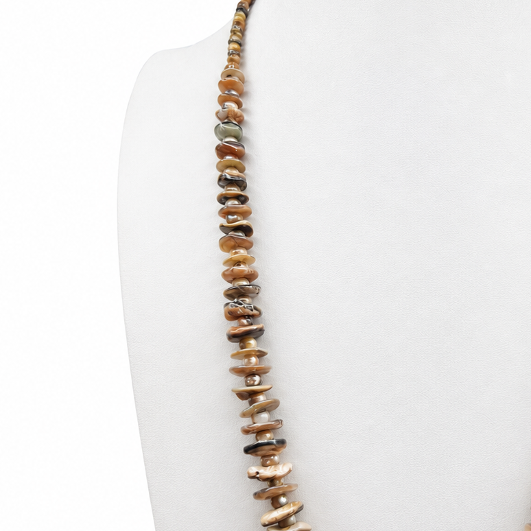 Abalone Shell Graduated Necklace Santo Domingo