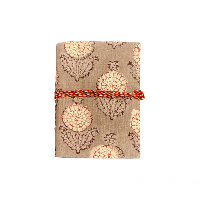 Kabir Mini Floral Block Printed Journal