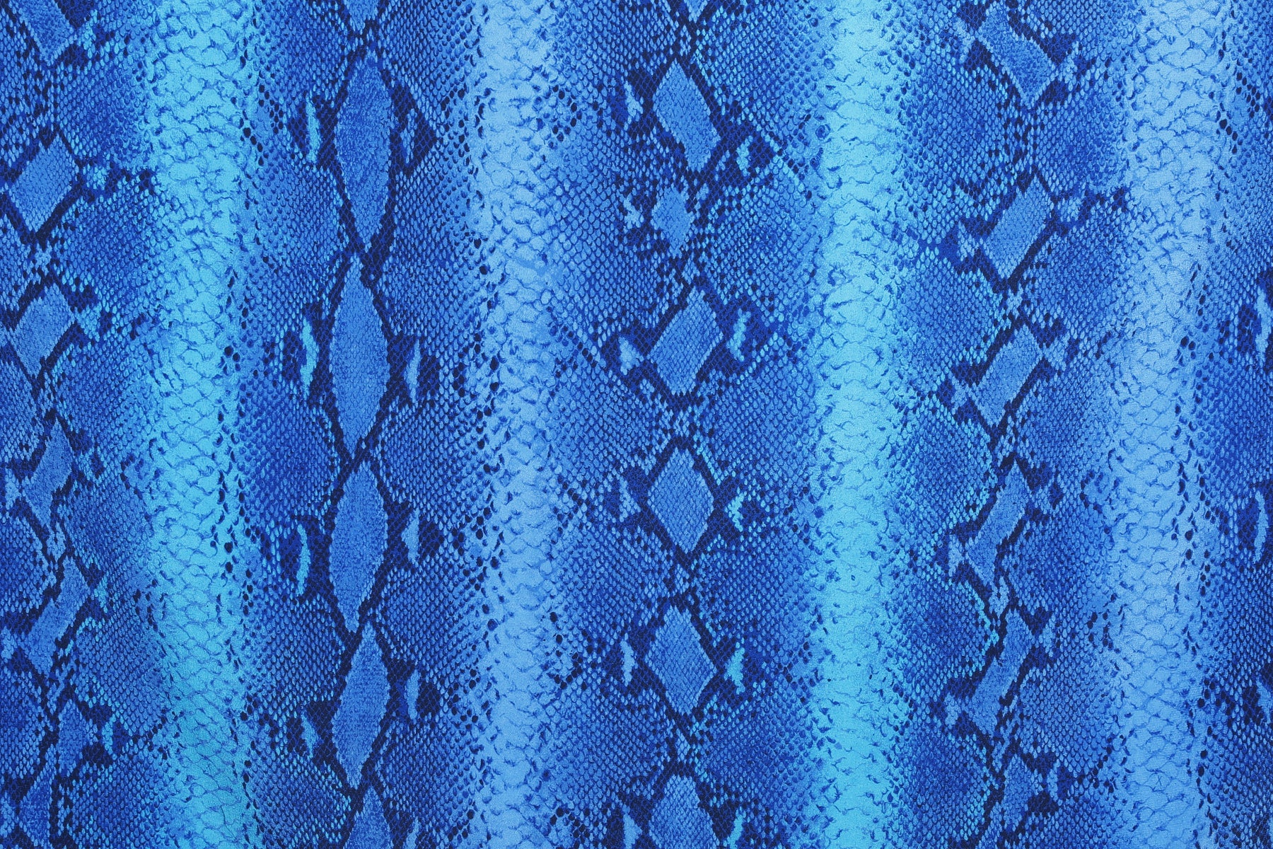 Cobalt Blue Serpente Italian Silk Tunic