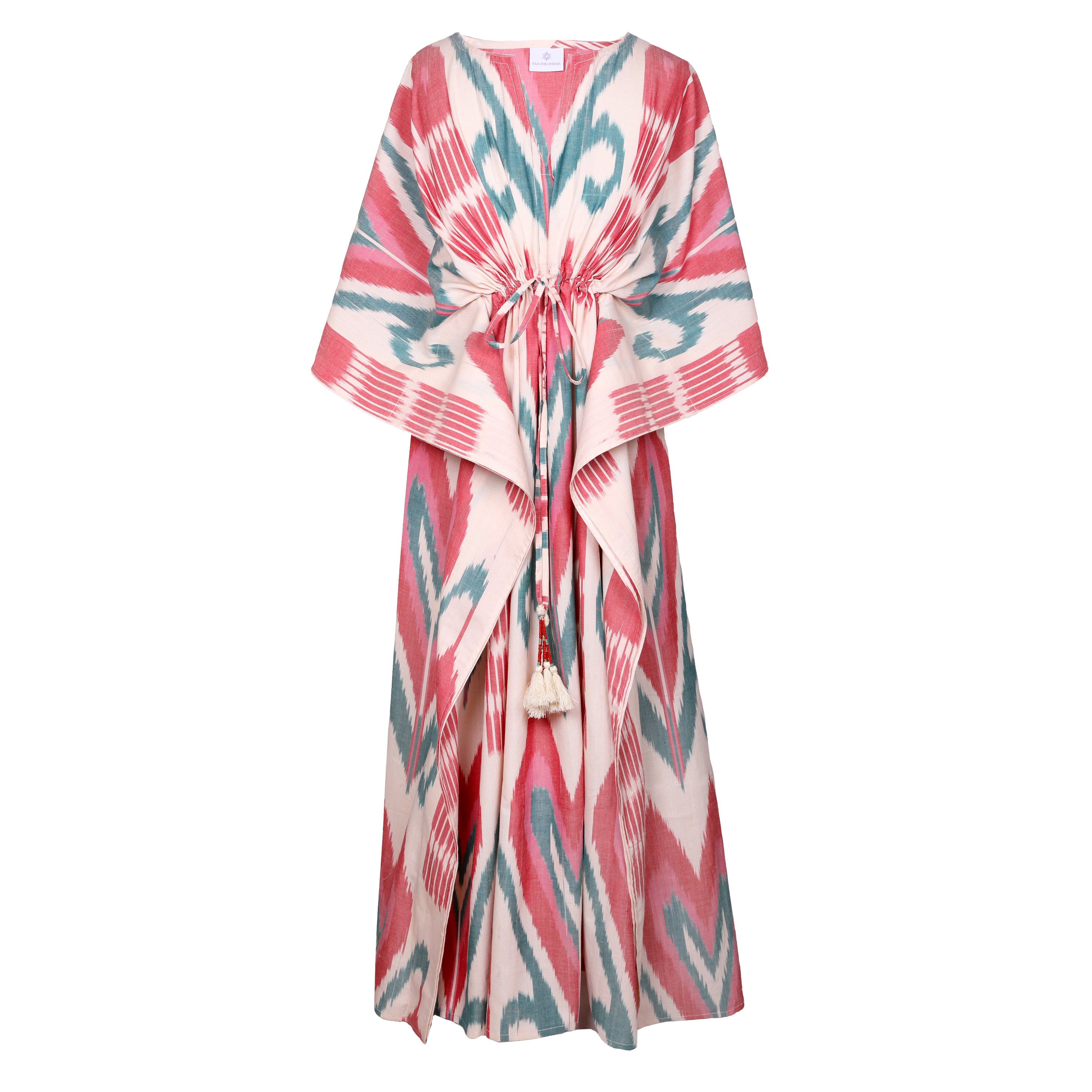 Cannes Cotton Ikat Maxi Kaftan TWO AVAILABLE