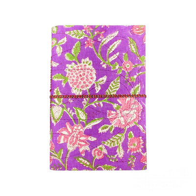 Villa Flori Floral Block Printed Journal