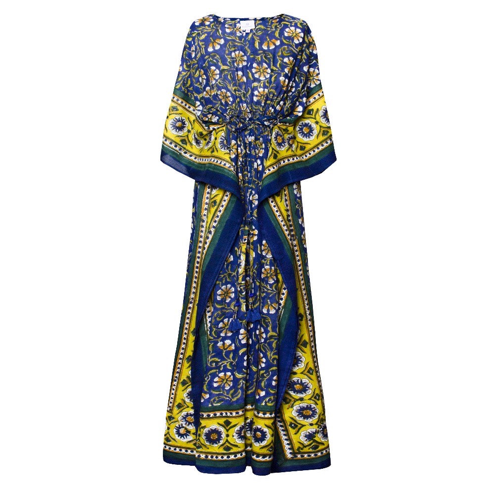 Morning Glory Maxi Kaftan Dress