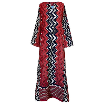 Darjeeling Maxi Cotton Tunic Dress Natural Dyes