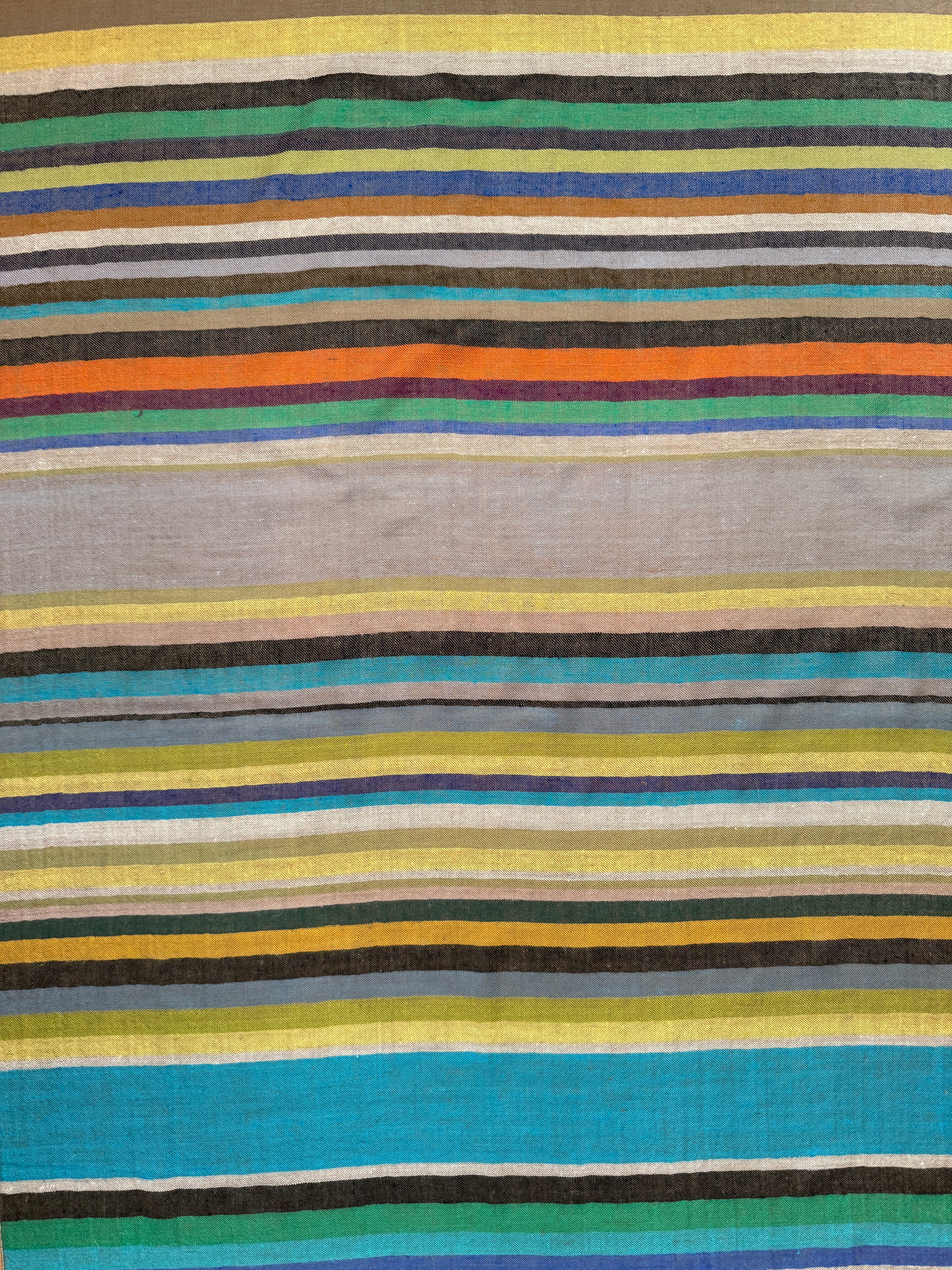 Sundarban Stripe Kashmiri Pashmina Shawl One of a Kind