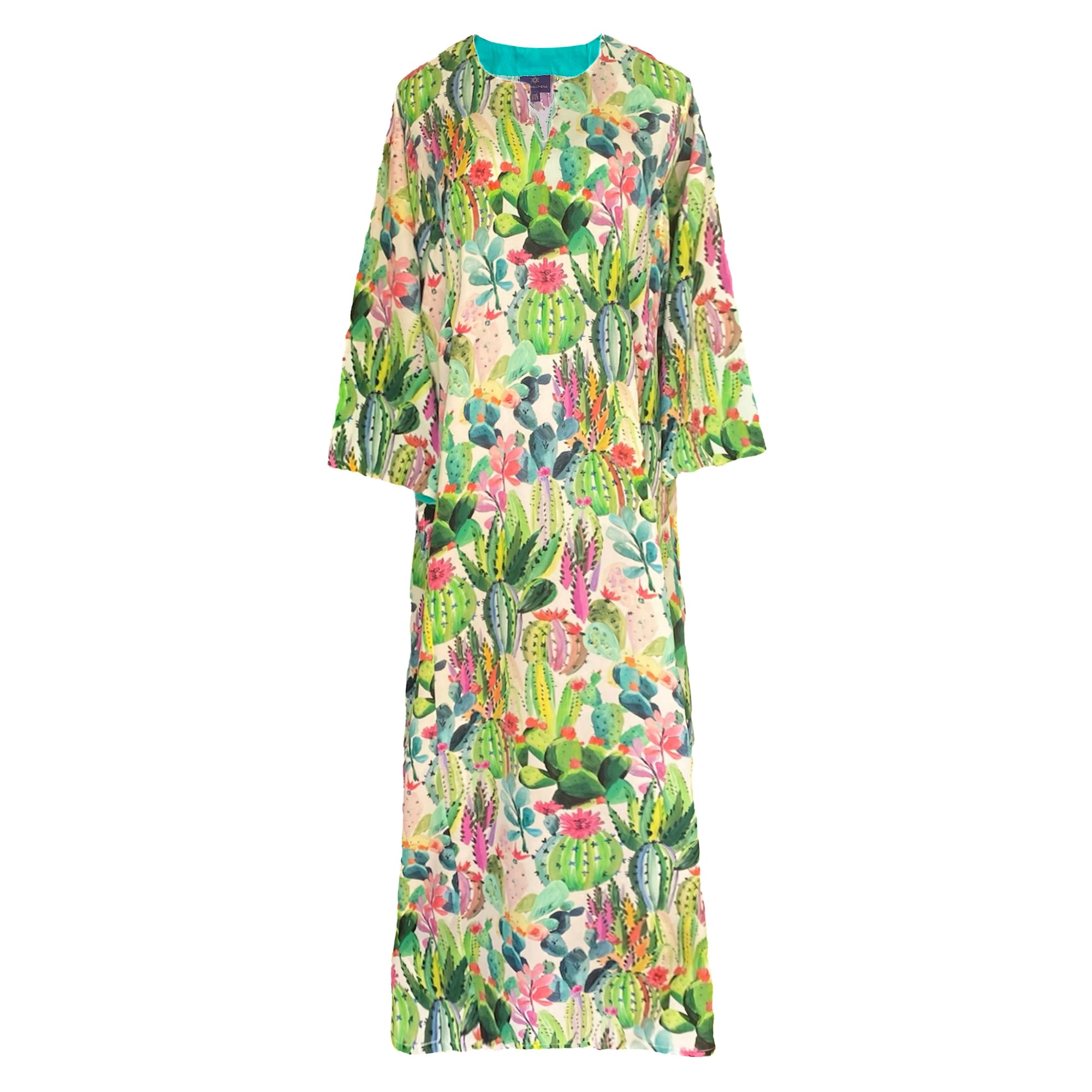 Primavera Italian Silk Long Tunic