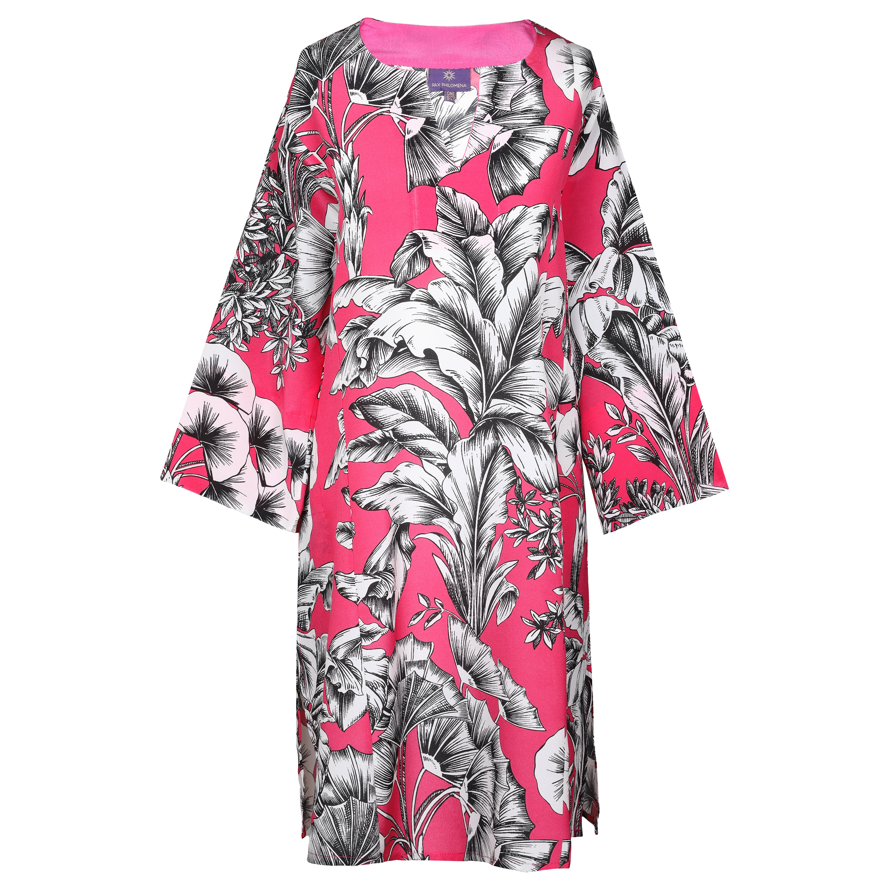 Giardino Azalea Italian Silk Tunic