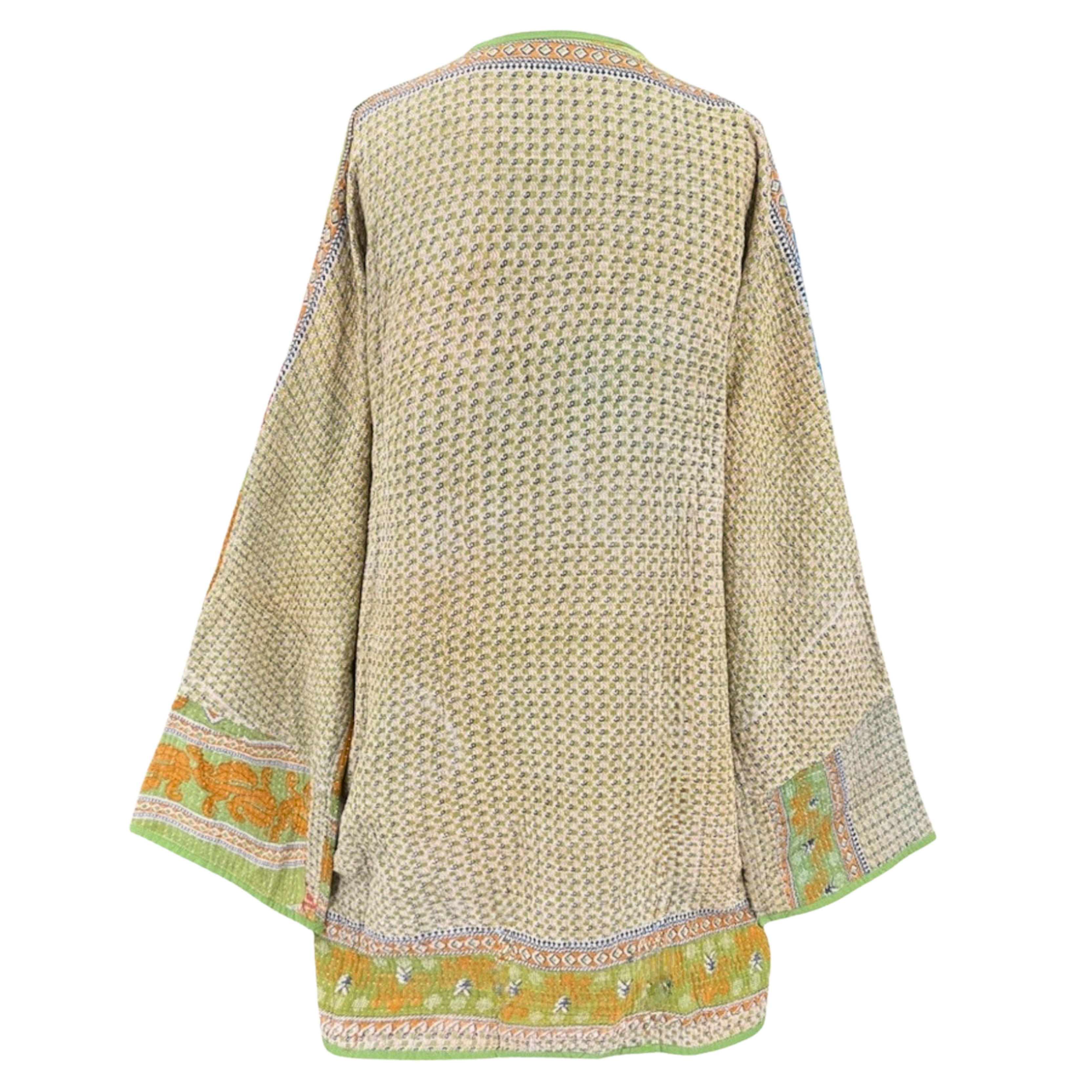 Agonda Cotton Kantha Jacket One of a Kind