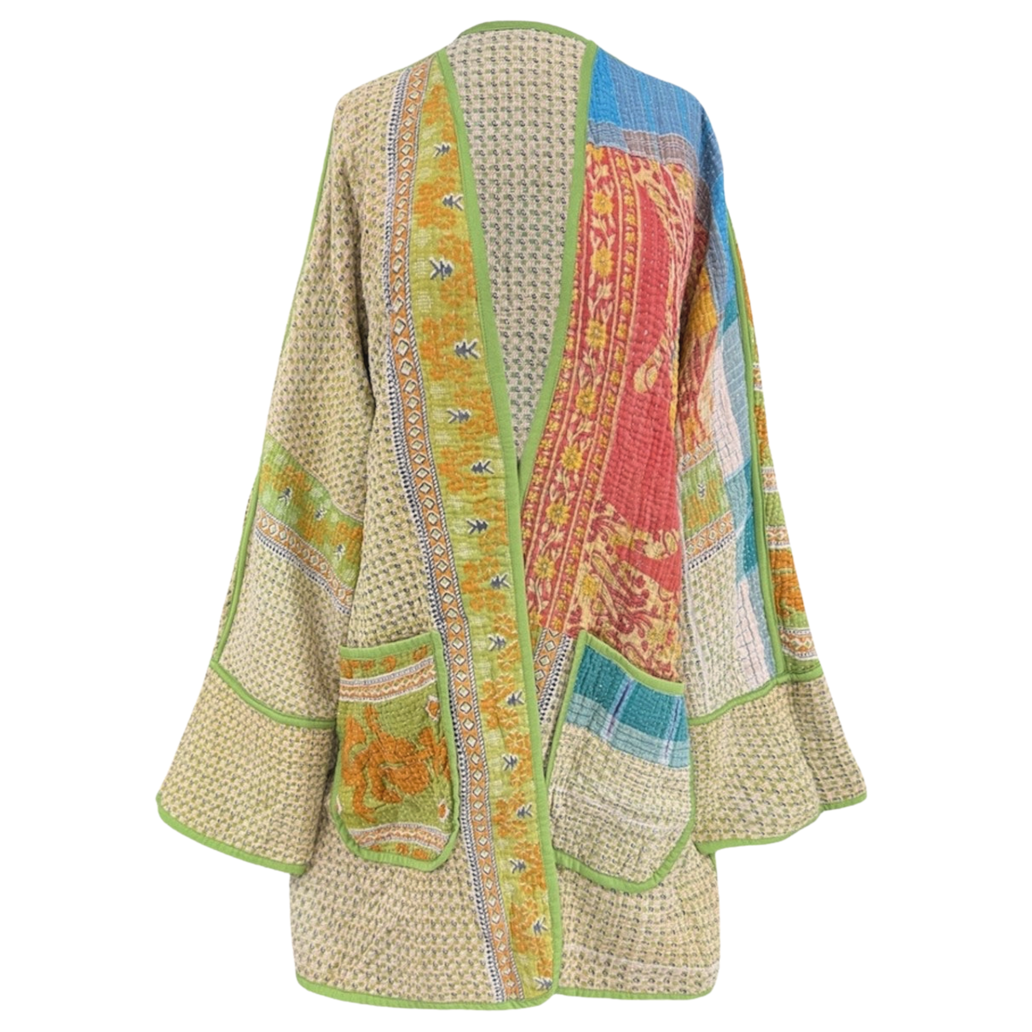 Agonda Cotton Kantha Jacket One of a Kind