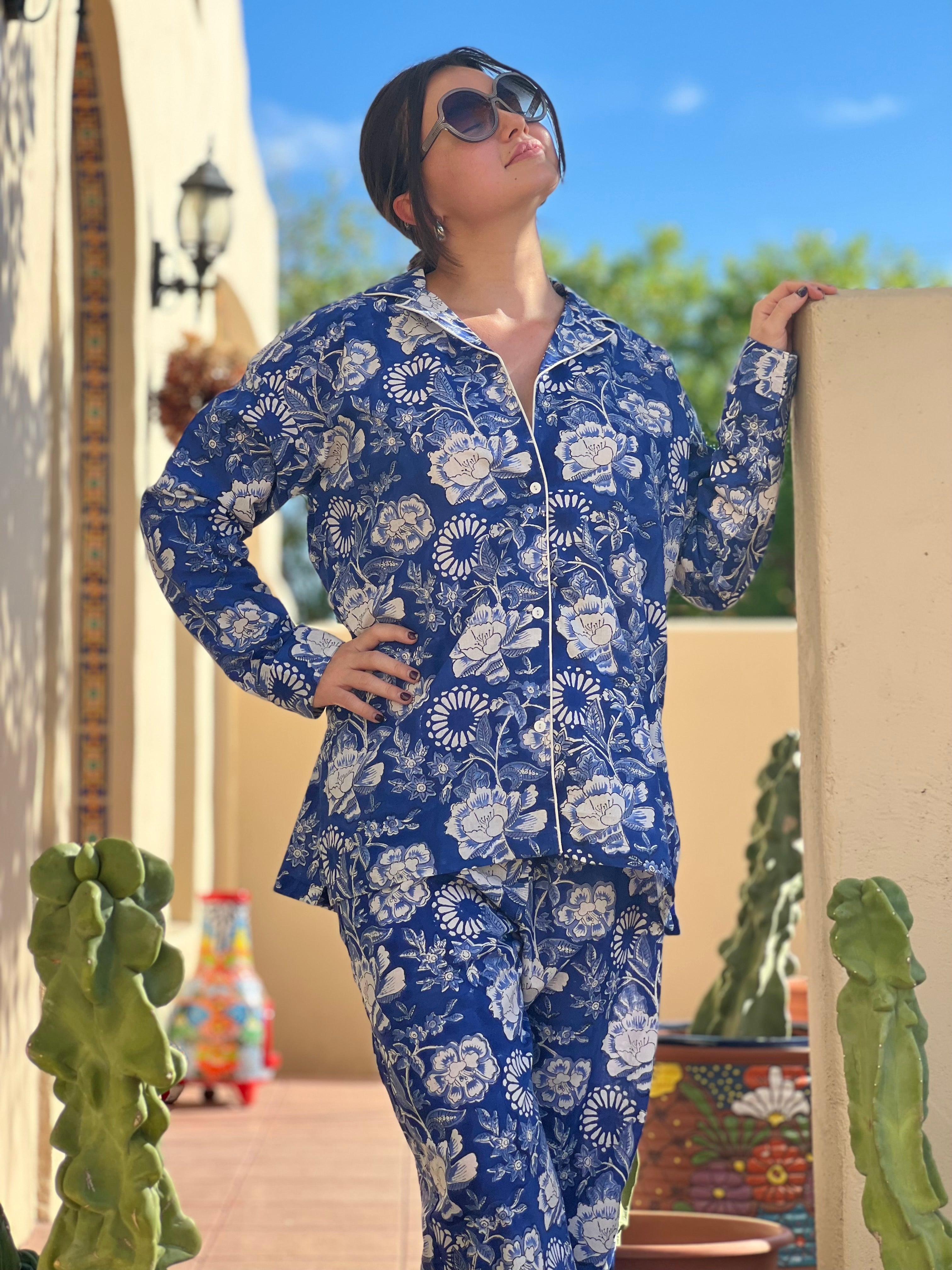 Delft Dream Pajama Long Sleeve