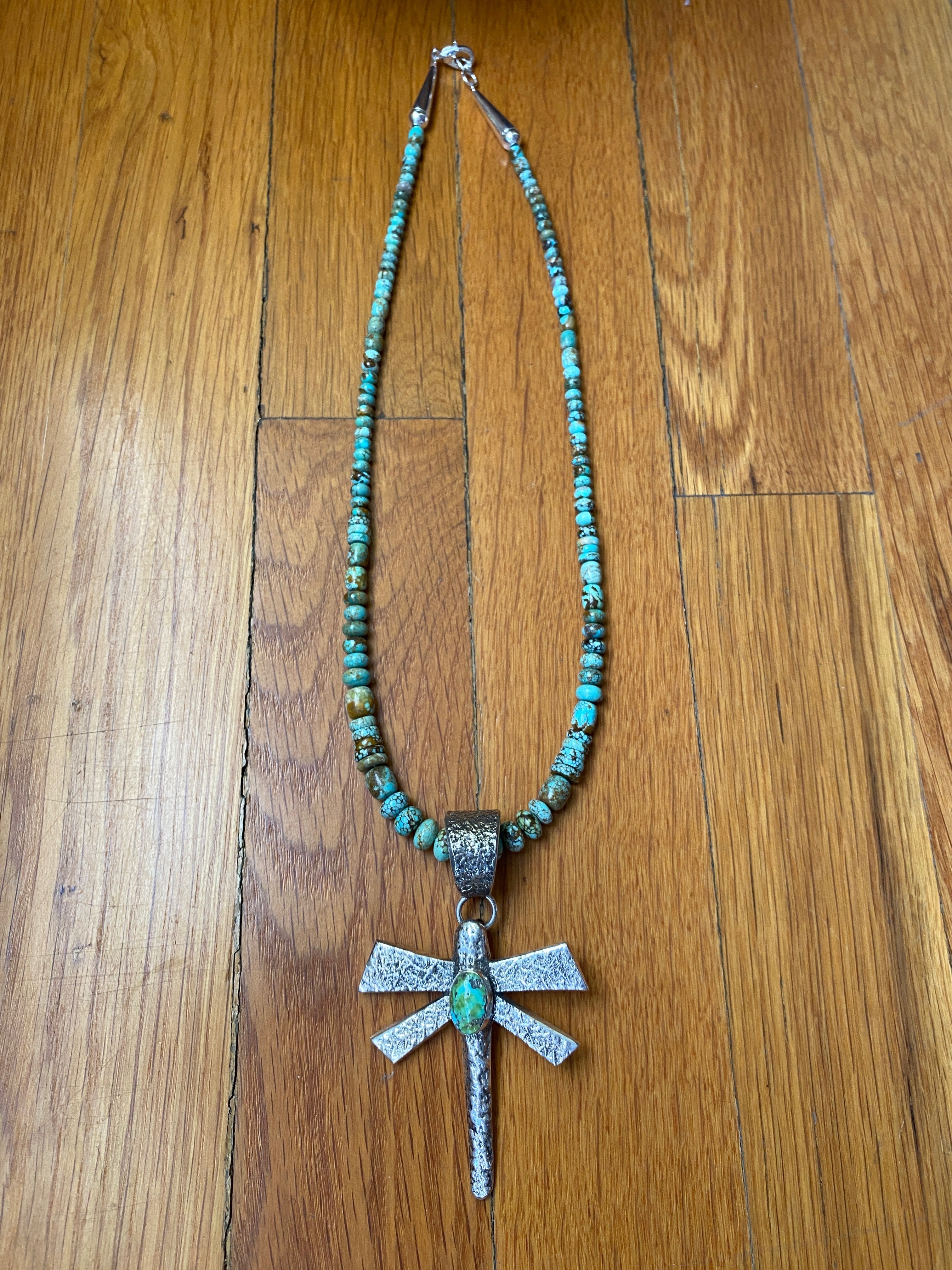 Rare Lake Carico Turquoise with Royston Dragonfly