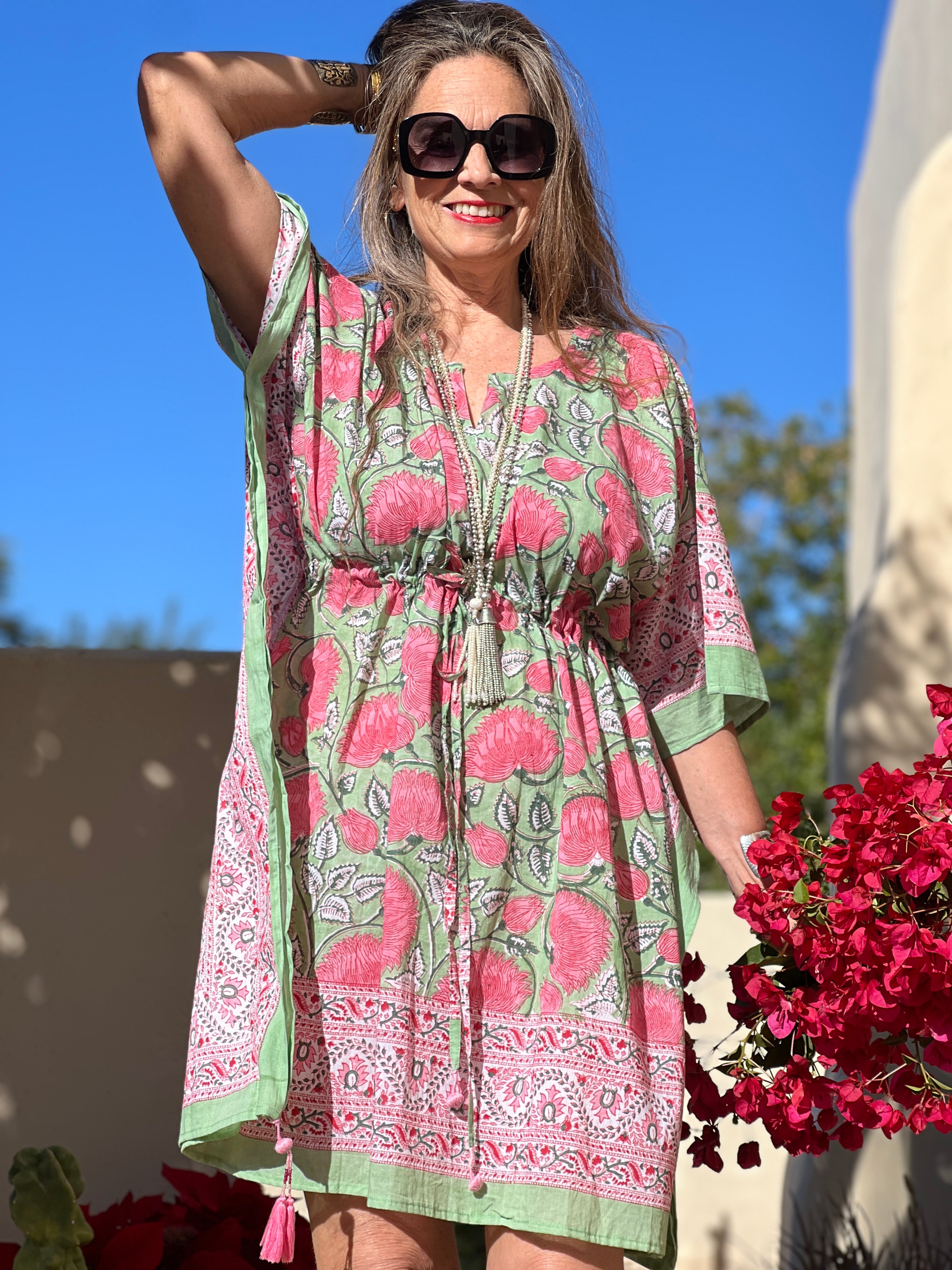 Francis Floral Midi Kaftan